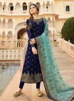 Soft Georgette Embroidery Work